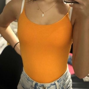 🥥 3 for $50🥥mustard tank top bodysuit